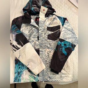 Rare Quicksilver Men’s Travis Rice Signature Collection Snow/Ski jacket, Medium